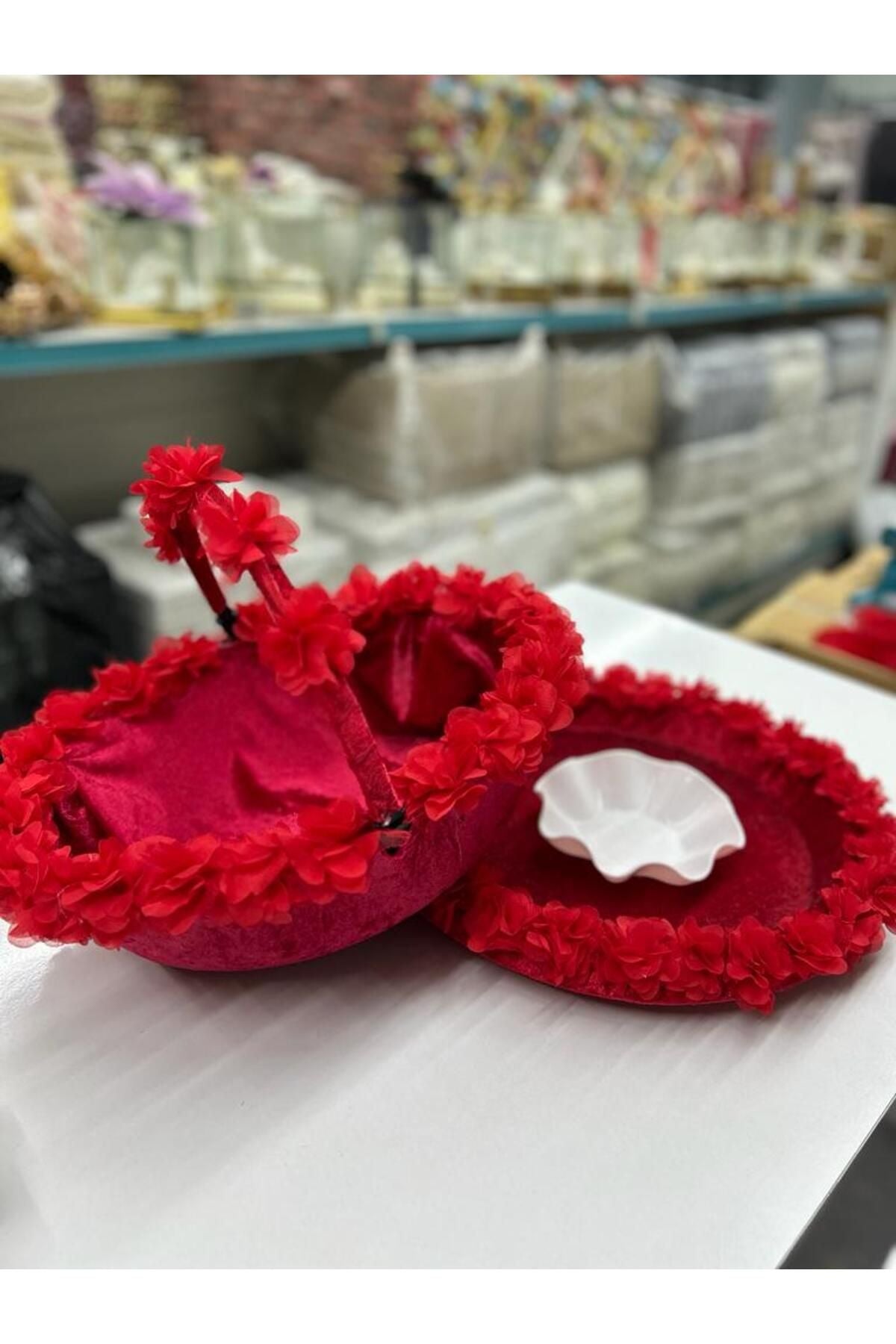 kına geceleri için çiçekli Kına sepeti takımı