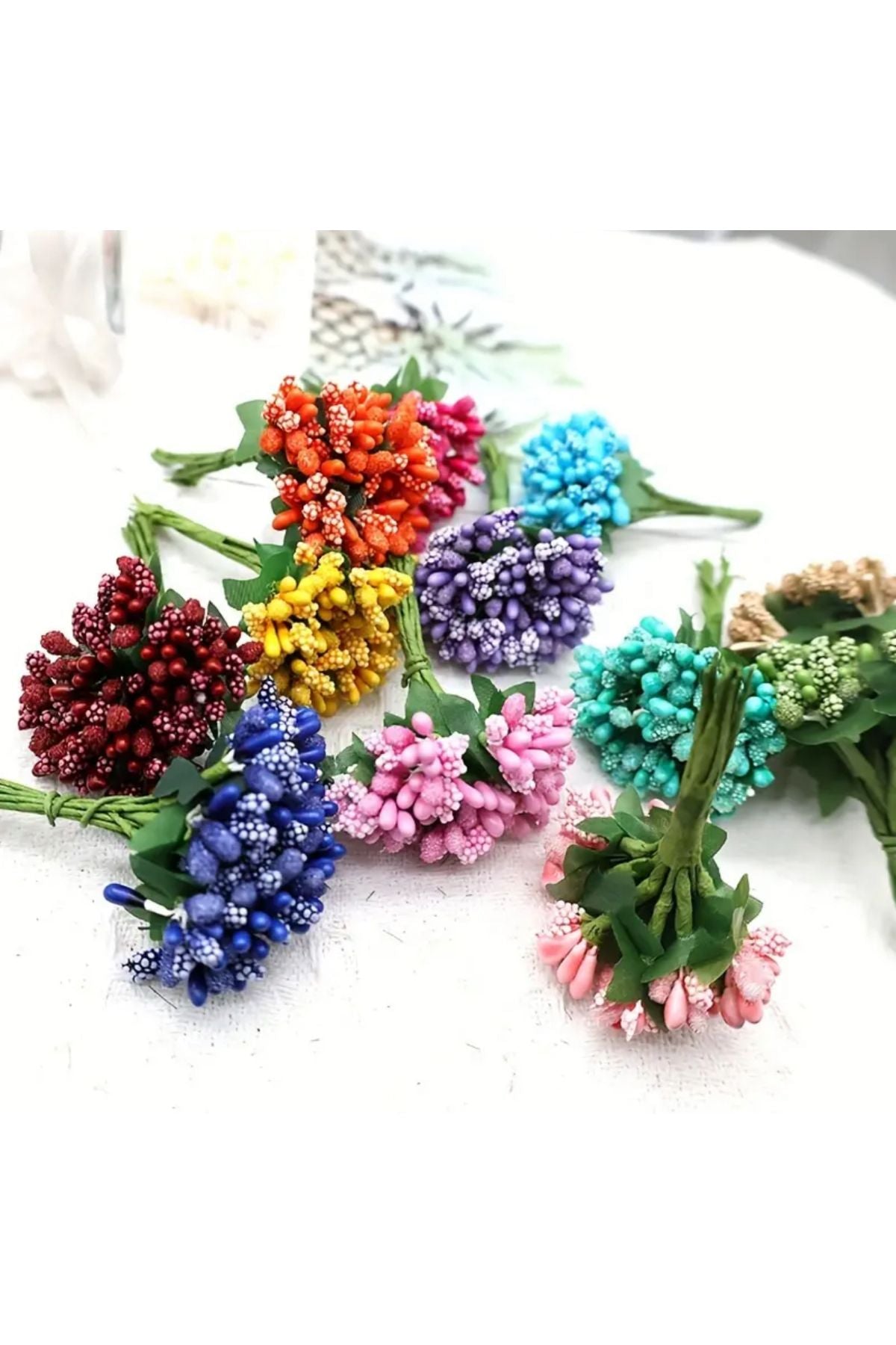 Kırmızı Tohum Pıtırcık 1 Demet , Hobi ve Süsleme Aksesuarları