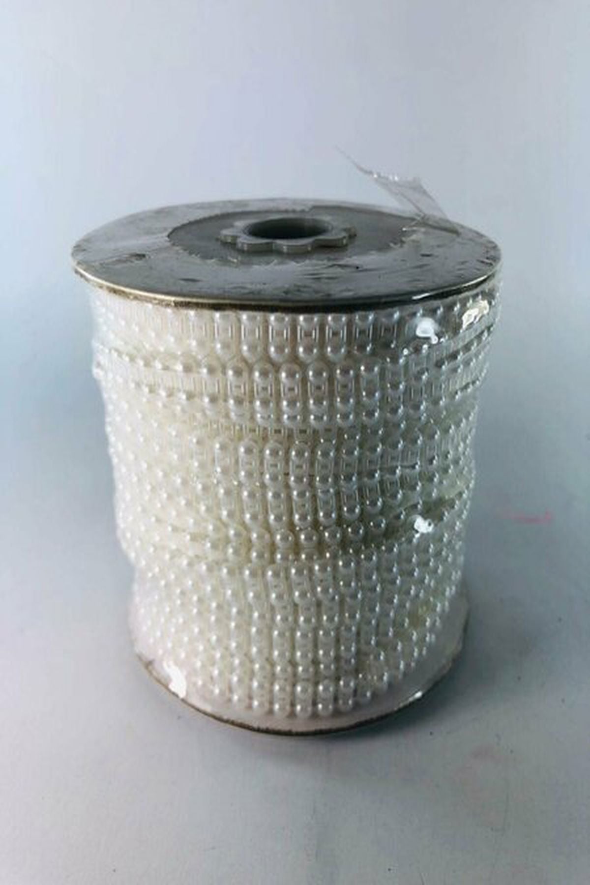 Doppelreihiges Halbperlenband – 5 Meter Dekoperlen