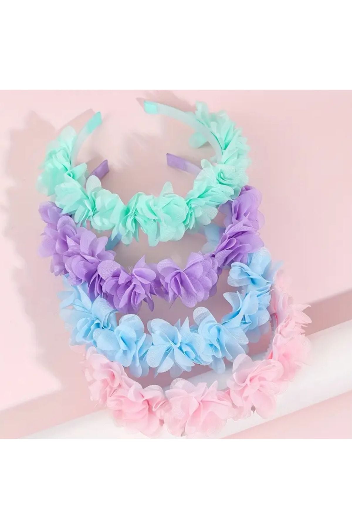 Aquagrünes Laserblumen Haaraccessoire, Alltägliche Aquagrüne Laserkrone