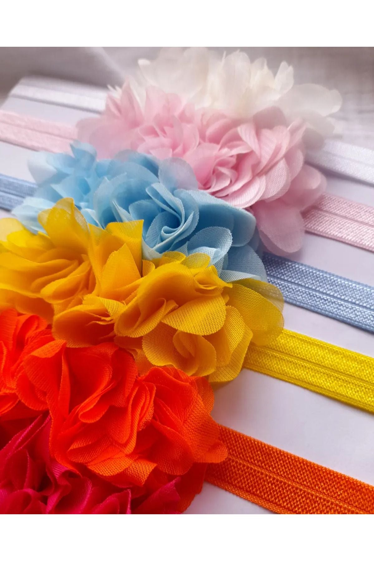 Lazer Çiçek Bebek-çocuk Bandana Seti