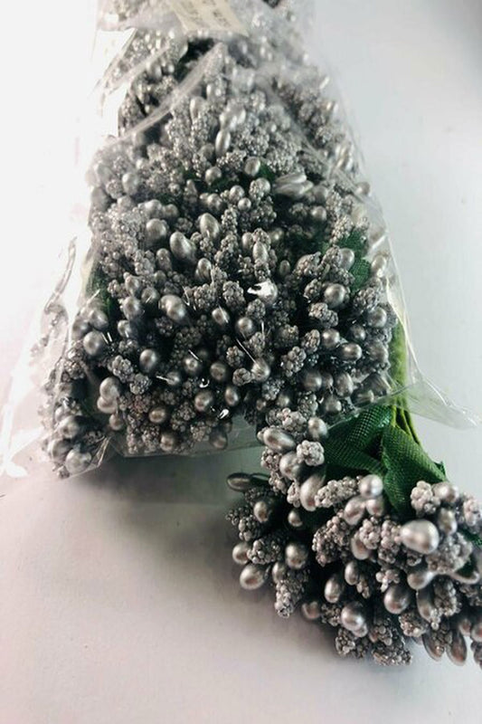 Gümüş 144’lü Simli Tohum Pıtırcık – Parlak ve Şık Dekoratif Malzeme