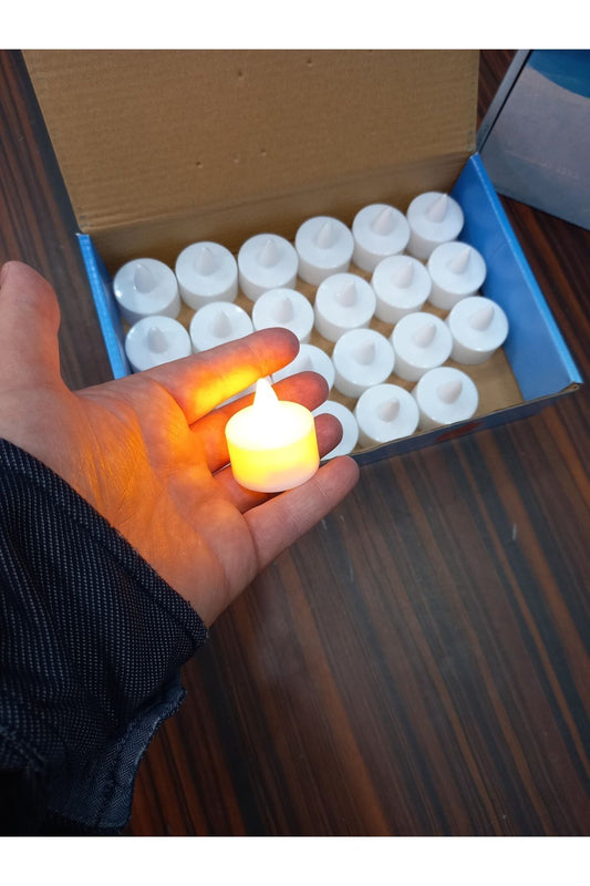LED Kerze Kerze 12 Stück Teelichtkerzen LED Beleuchtete Rauchfreie Batteriebetriebene LED Kerze