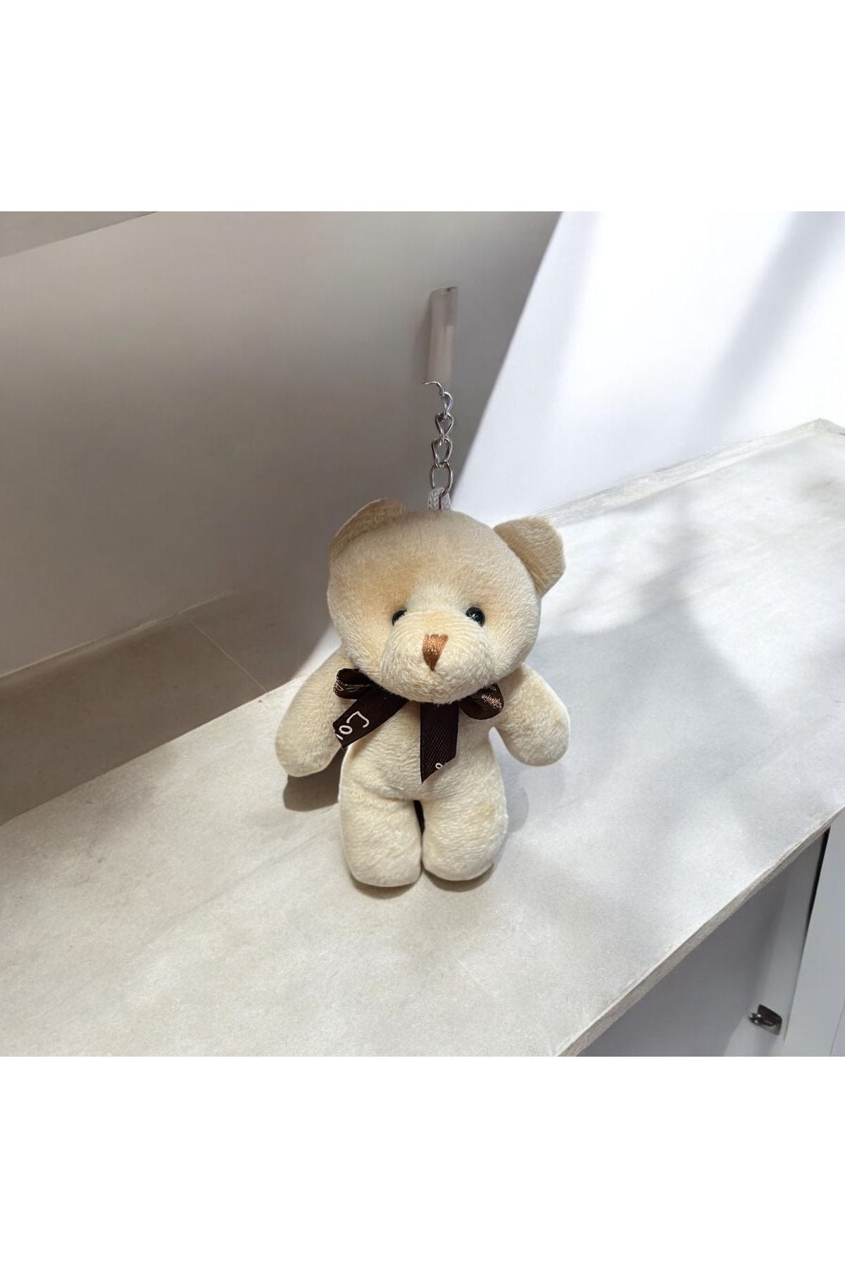 Peluş Ayıcık Fiyonk Anahtarlık Ve Çanta Süsü, Doğum Günü Hediyesi