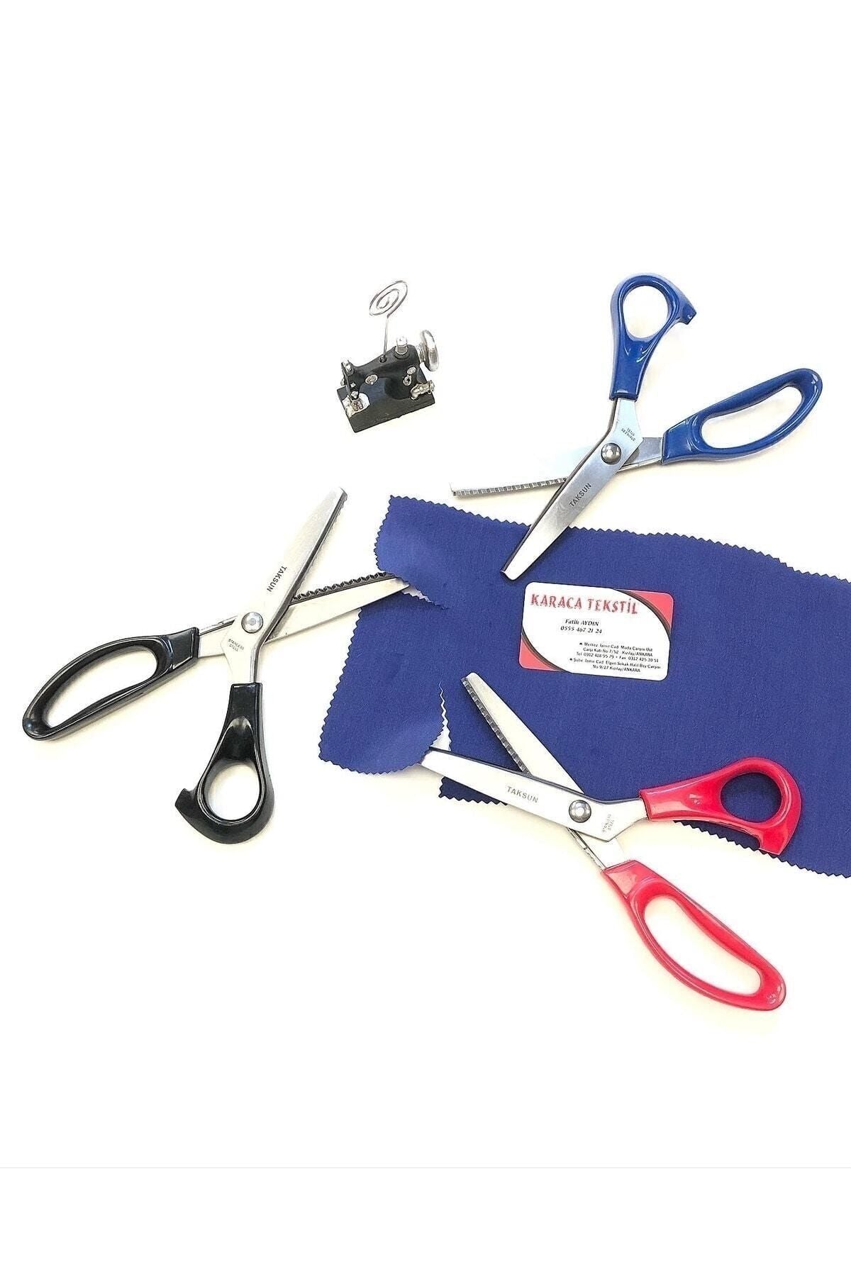 Zig Zag Kesim Terzi Sürfile Makası 23.5 Cm