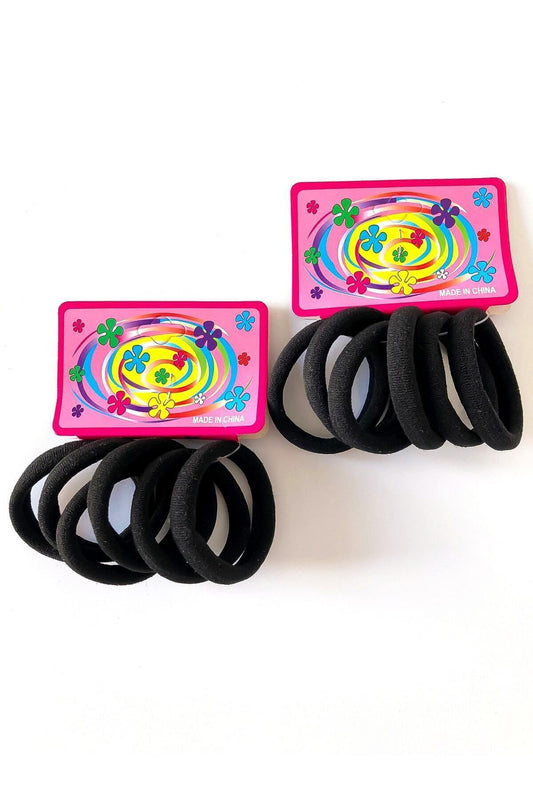 12er-Pack schwarze elastische Schnalle, flexibel und hochwertig