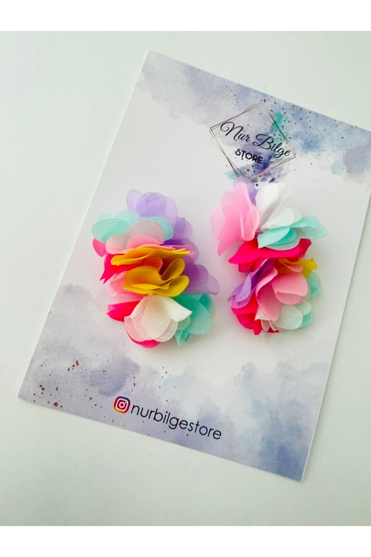 Kırmızı Colourful Kız Çocuk Klipsli Özel Günler Doğum Günü 23 Nisan Bayram