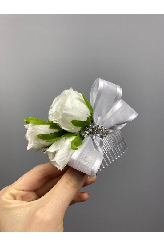 Biana Rose Haar-Accessoire-Clip, Verlobungs-Haar-Accessoire