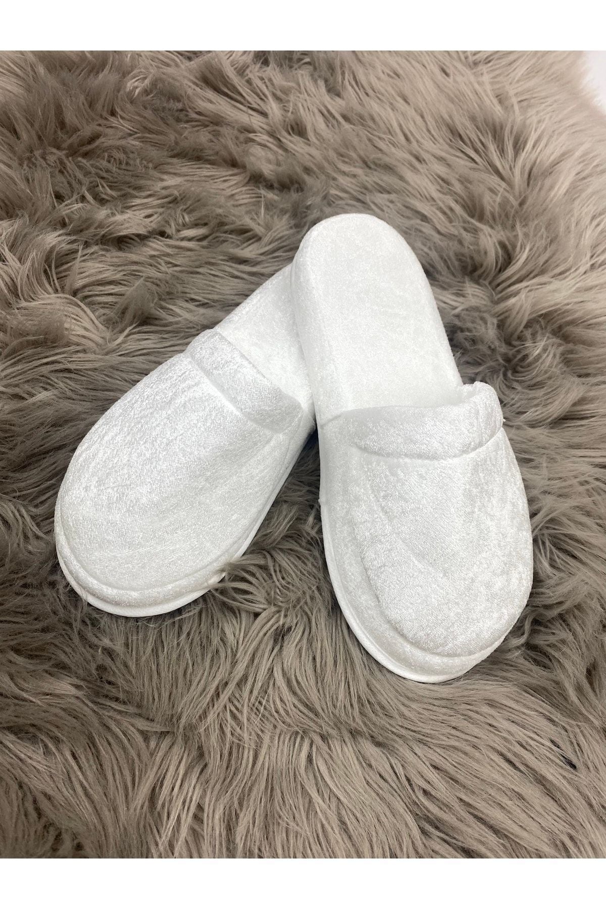 Hastane Çıkışı Anne Bebek Hamile Lohusa Terlik - Beyaz