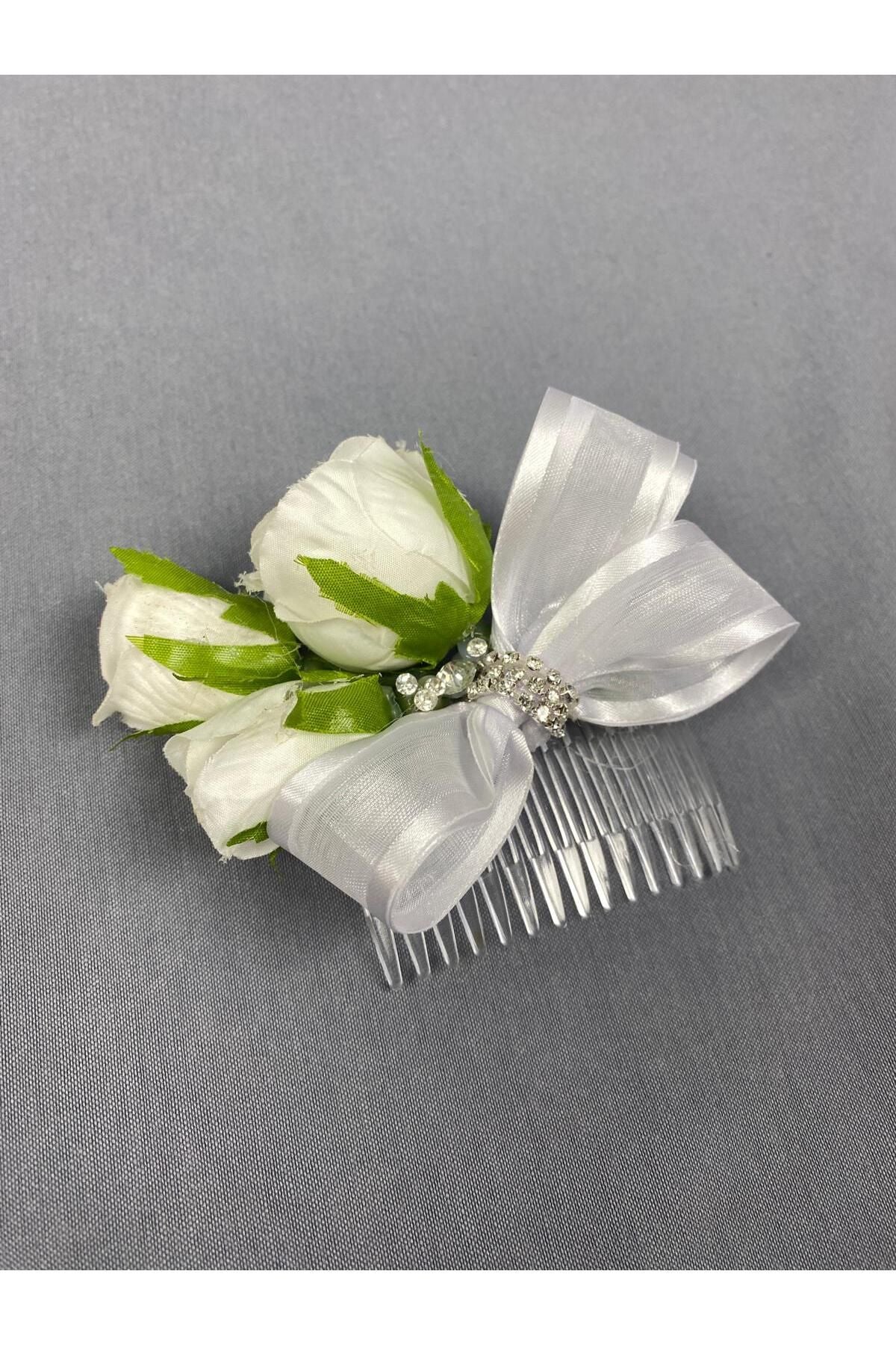 Biana Rose Haar-Accessoire-Clip, Verlobungs-Haar-Accessoire