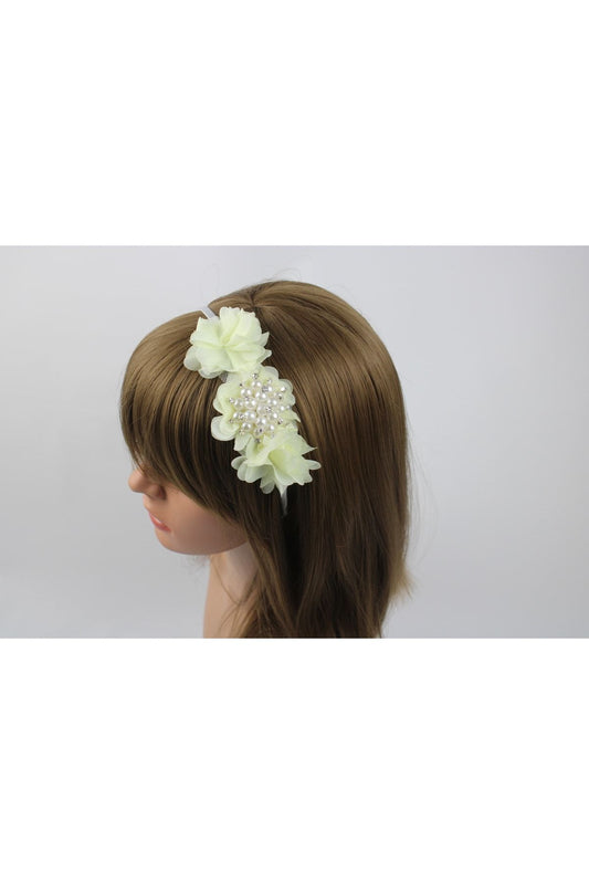 Elegante Brosche Creme Laser Blume Besonderer Anlass Krone