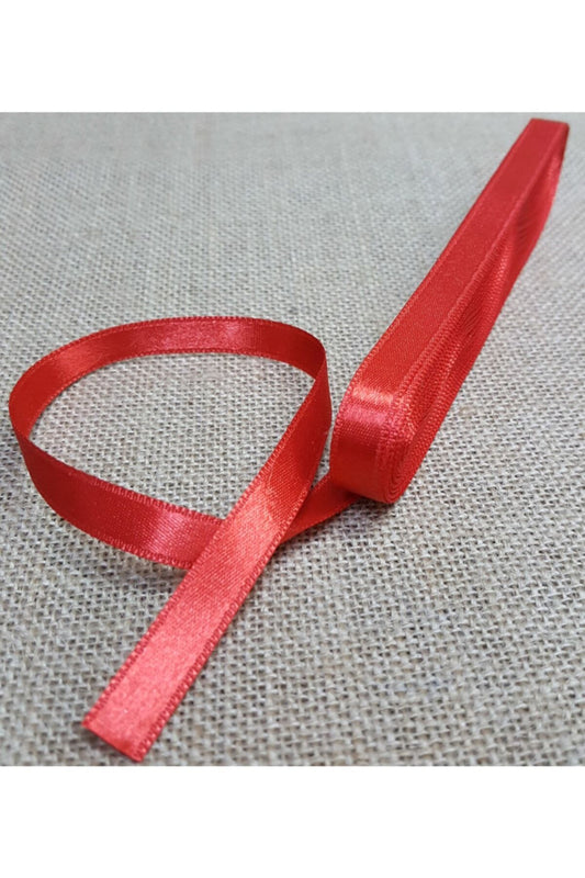 10 Metre Kırmızı Saten Kurdele