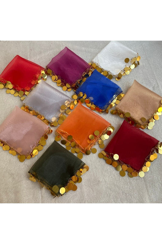 Chiffon Halay Taschentuch - Alle Farben Henna Materialien