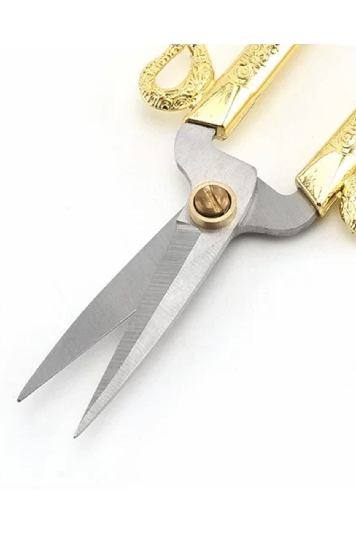 Söz Nişan-dikiş Nakış Makası Gold Renk