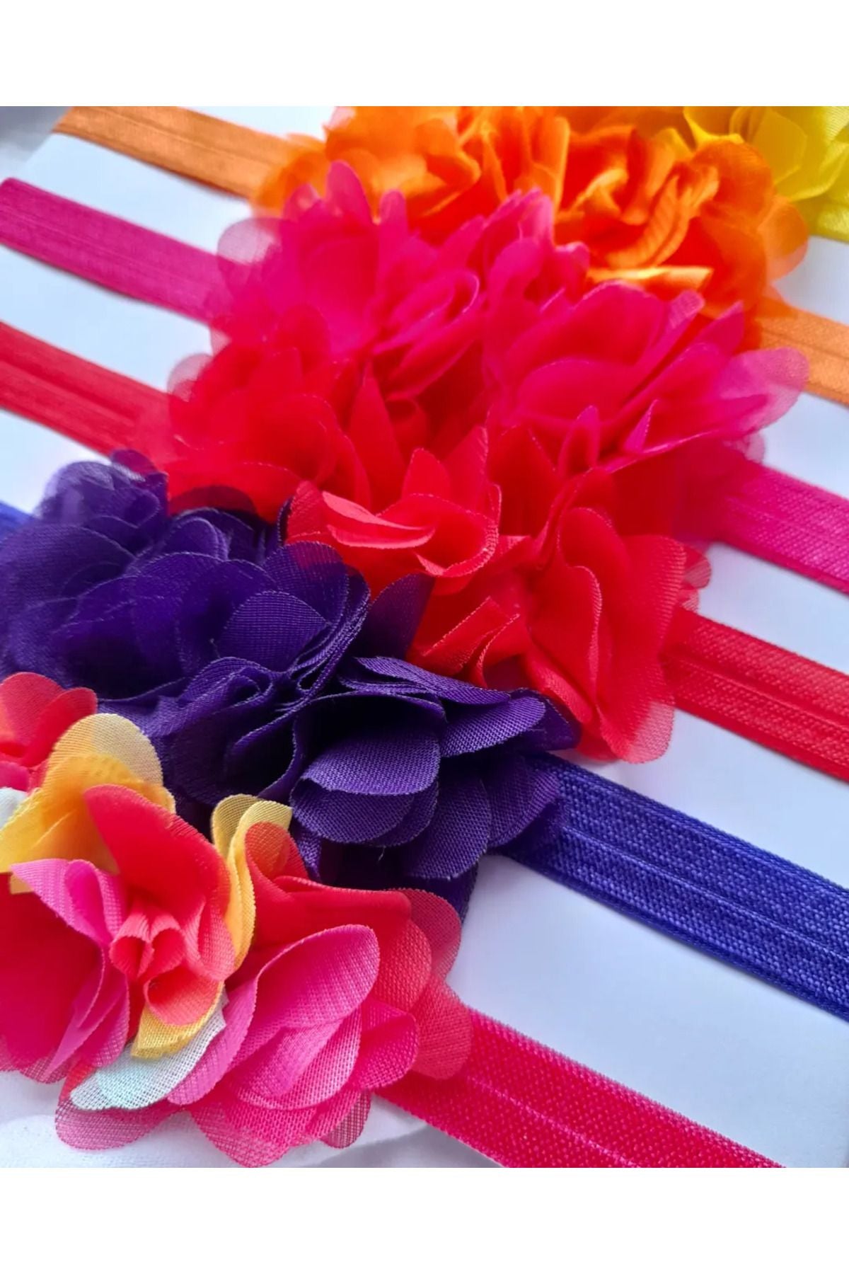 Lazer Çiçek Bebek-çocuk Bandana Seti