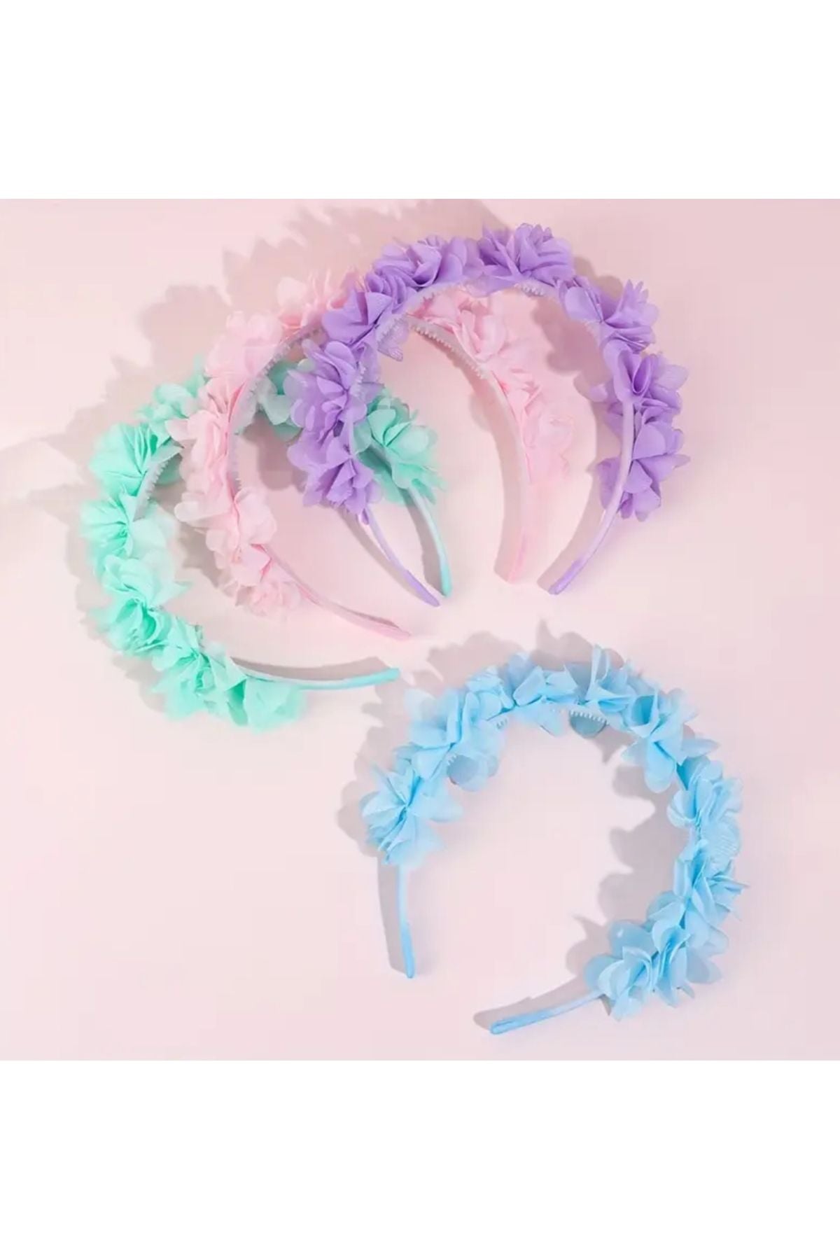 Aquagrünes Laserblumen Haaraccessoire, Alltägliche Aquagrüne Laserkrone