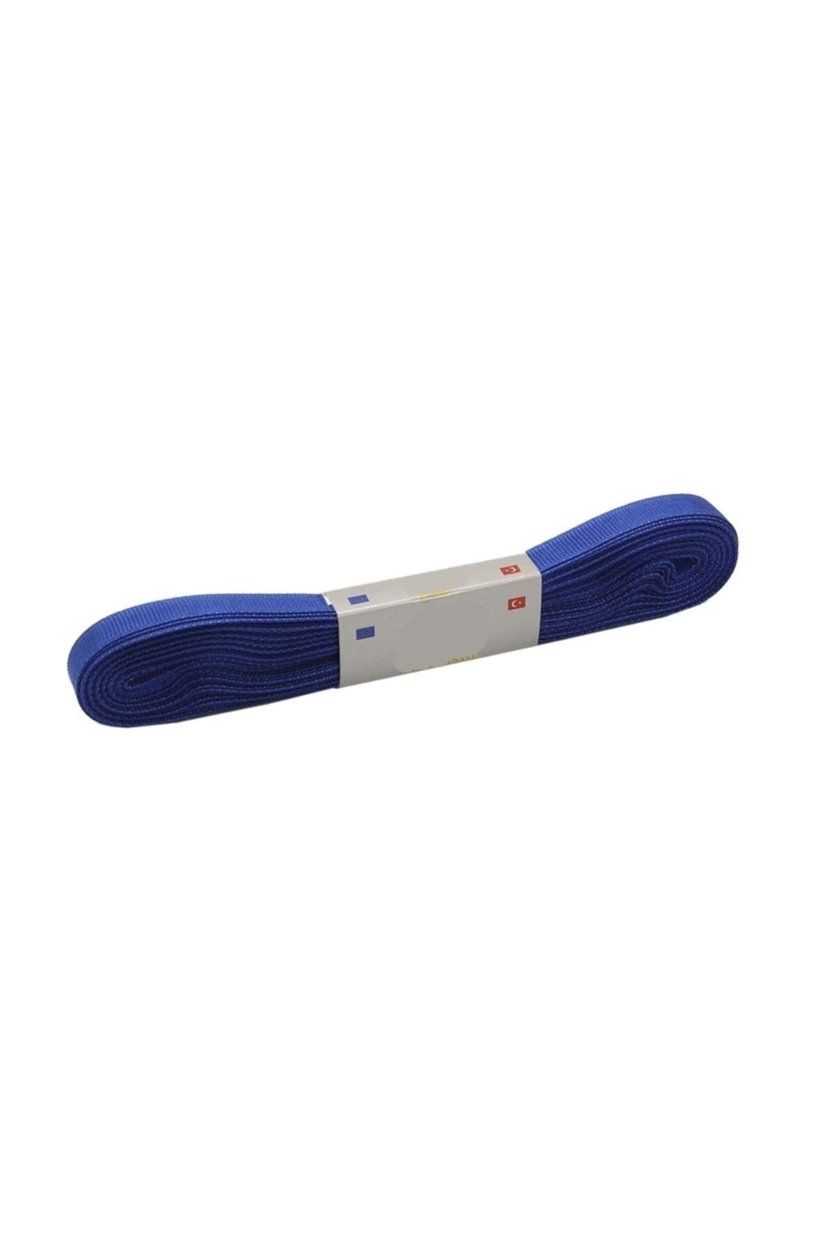 1 cm Satinband - Saxe Blaues Satinband