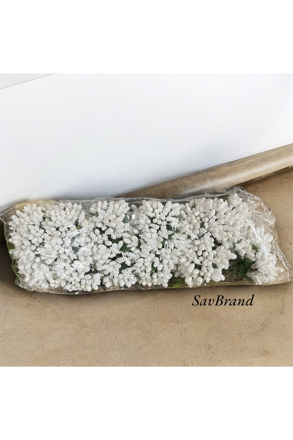 Kar Beyazı,  Beyaz Pıtırcık Cipso Nikah Şekeri Süsleme Tohum (1 Paket 144 Lü )