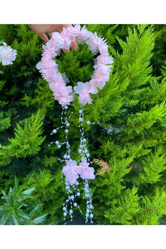 Rosa Schwangerschaftskrone
