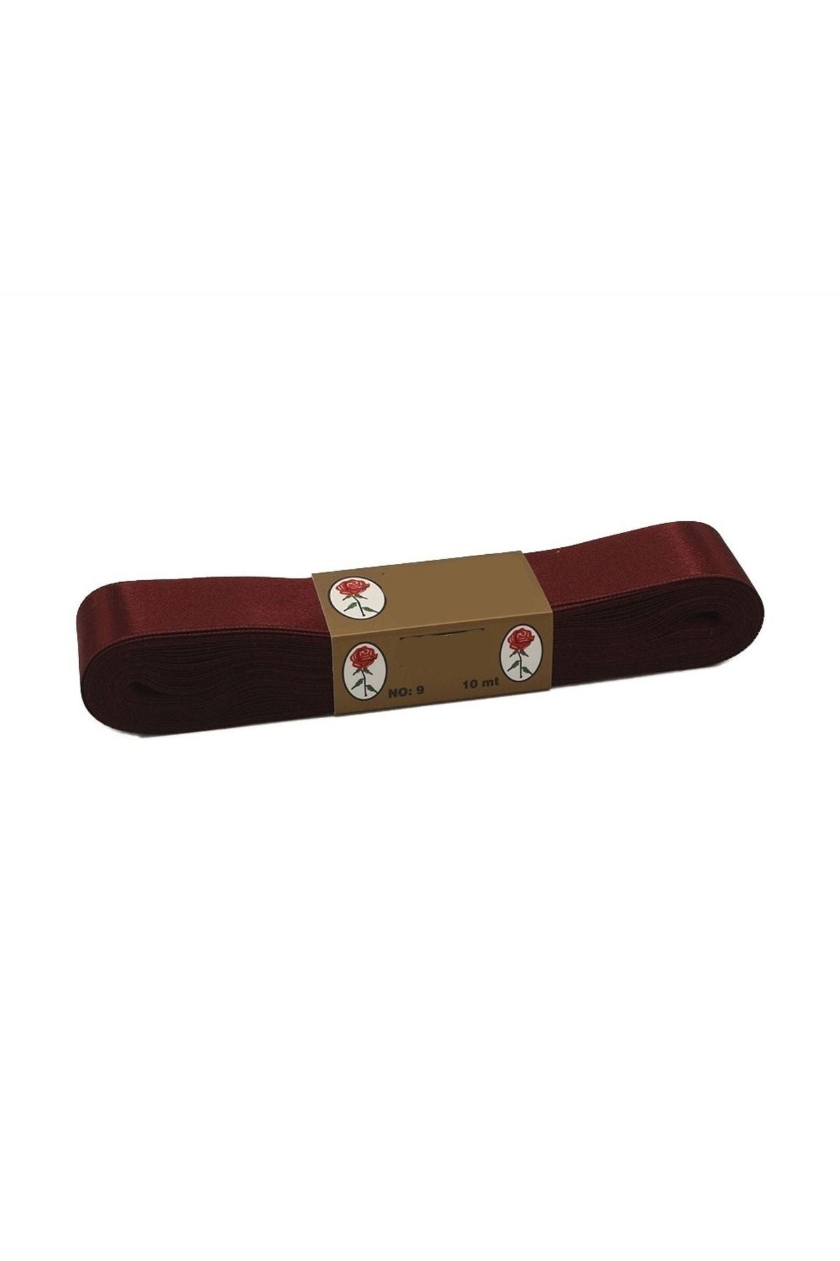 Bordo Saten Kurdele 3cm 1 Top 10mt