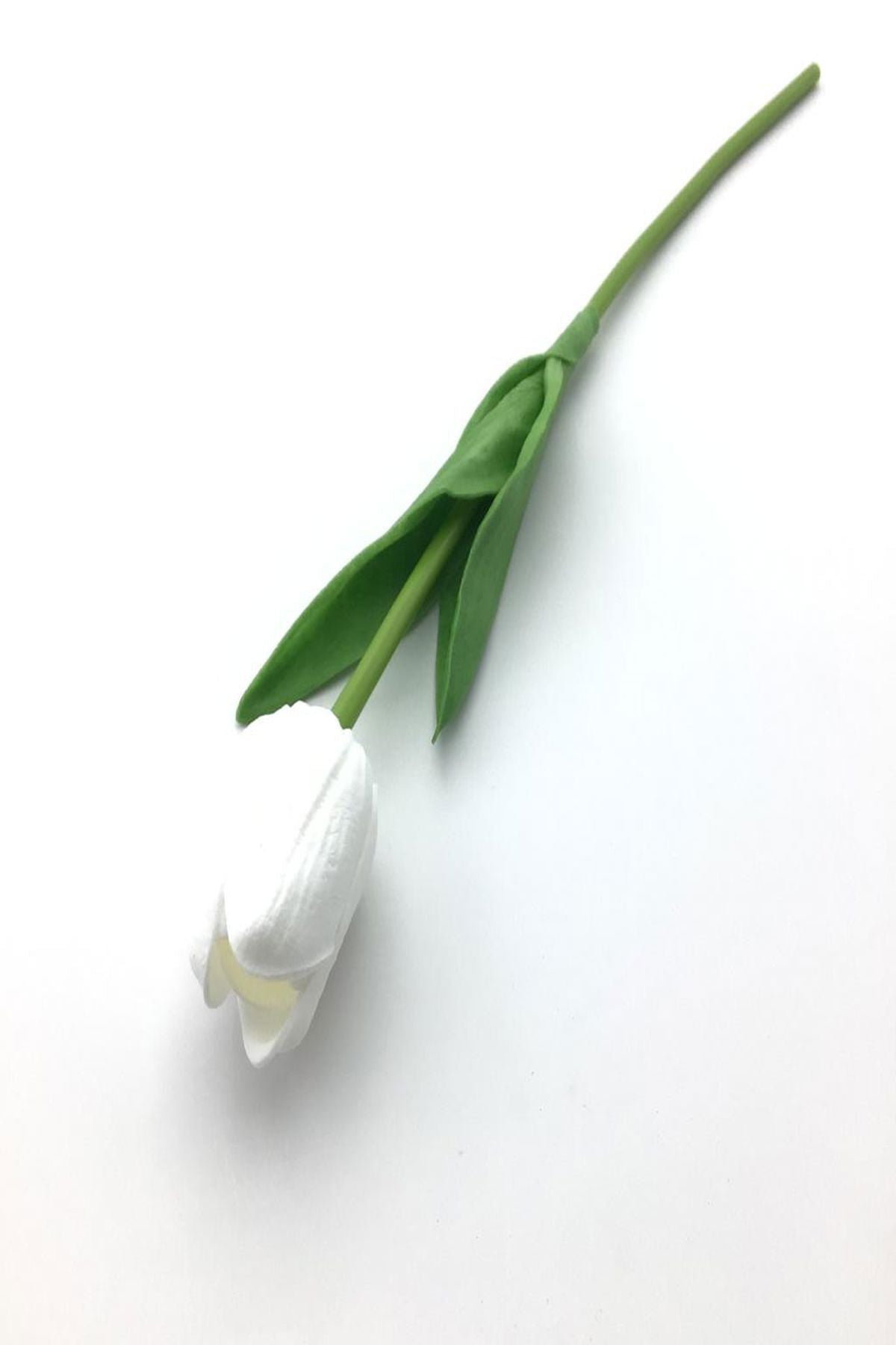 33 cm künstliche Nasstulpe - realistisch aussehende Dekoblume 1 Stück
