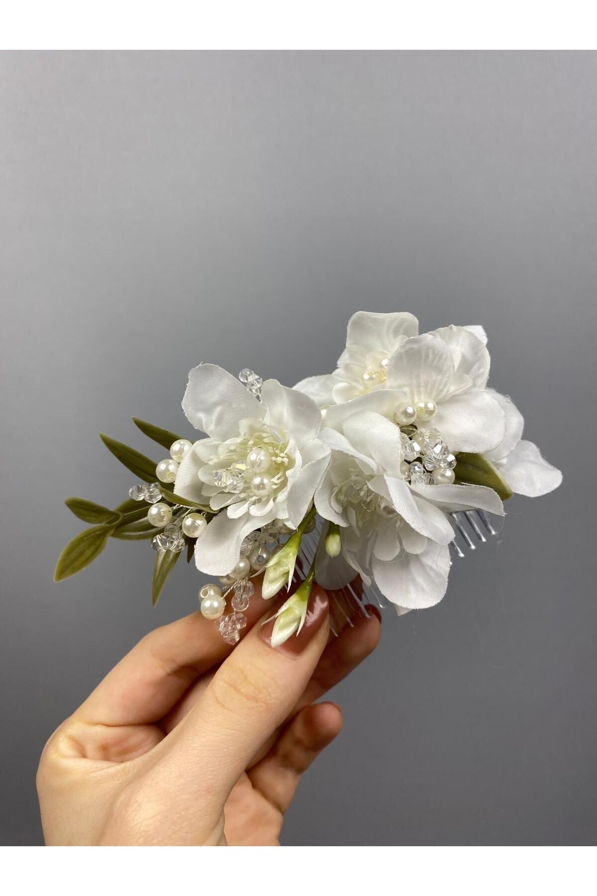 Haarschmuck Modell Lola, Braut-Verlobungs-Haarschmuck