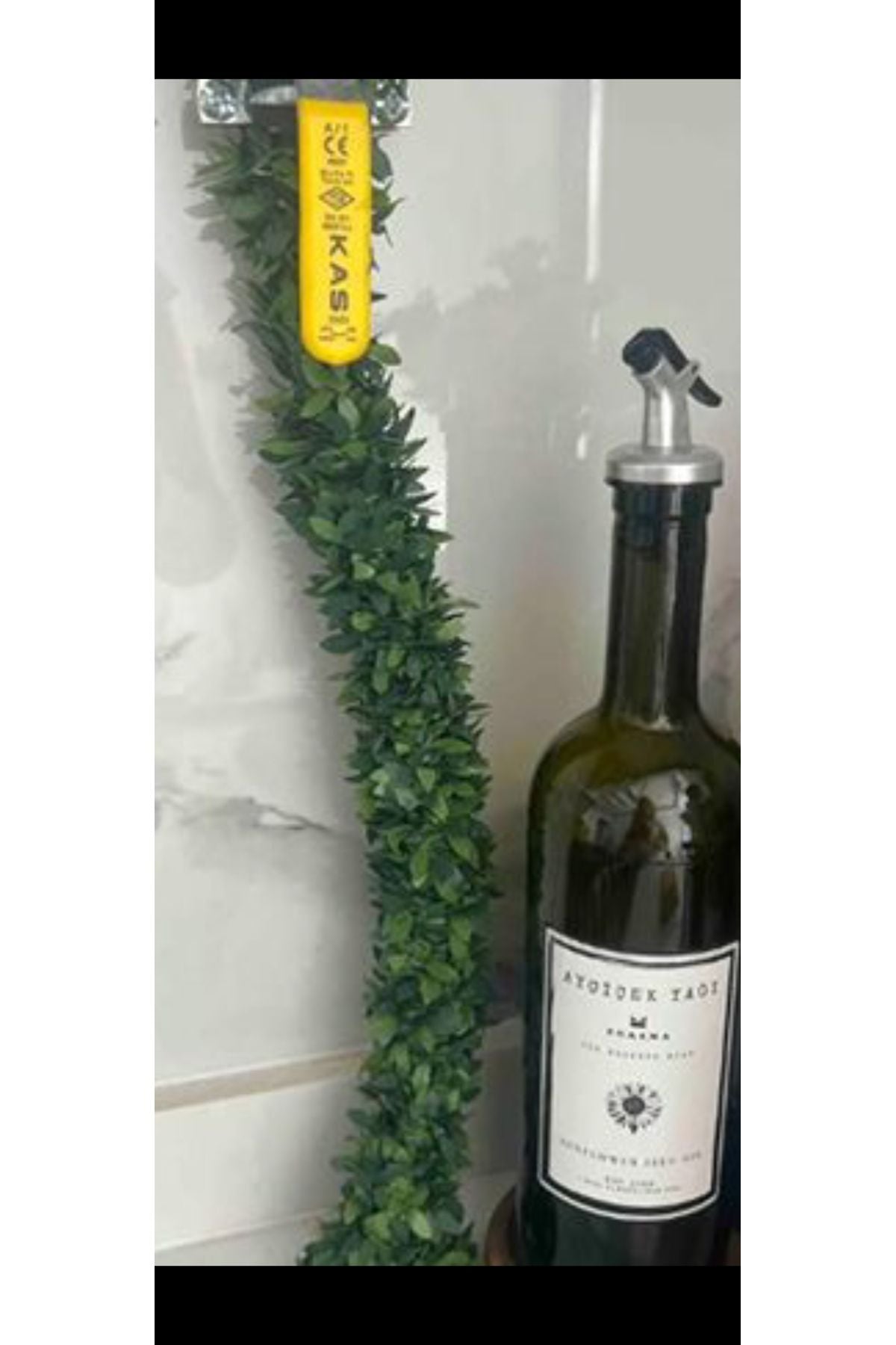 Doğalgaz borusu gizleme sarmaşığı 1 metre
