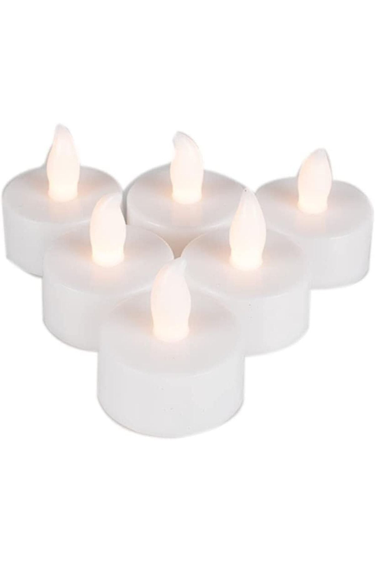 Ledli Tealight 12 Adet Mum