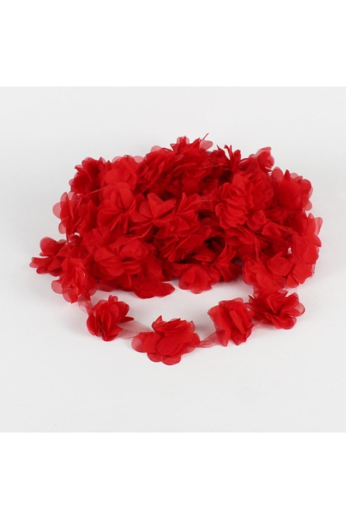 Rote Laserrose, 9 m, lasergeschnittene Rose, Dekoration, Verpackung, 120 Stück, Organza-Stoff, künstliche Blumen