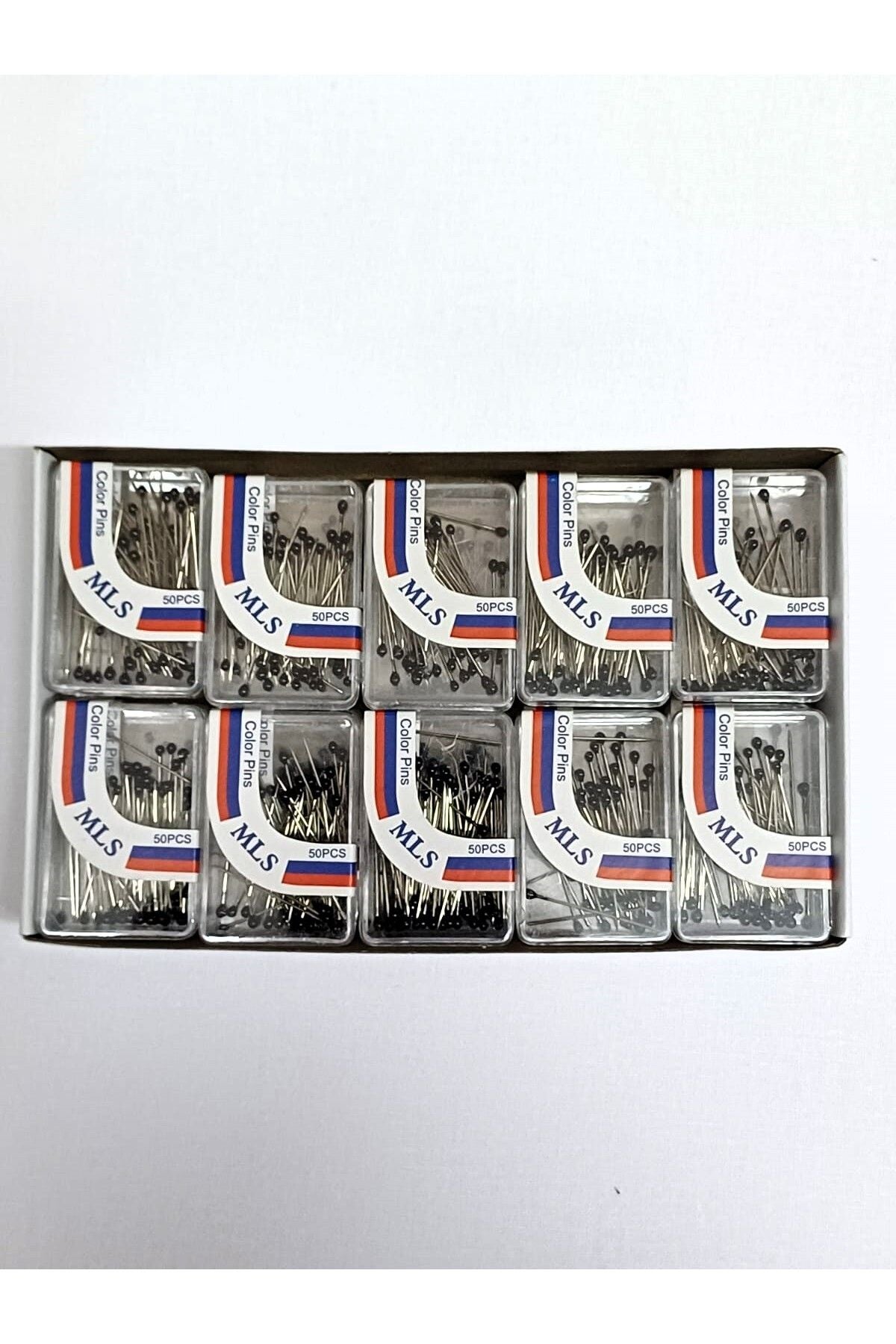 Schwarze Emaille-Anstecknadeln, 20 Packungen mit je 50 Stück (1000 Stück)