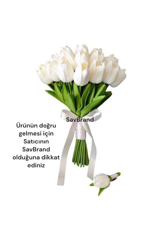 Yeni Sezon Islak Laleli Gelin Çiçeği , Islak Laleli Gelin Buketi