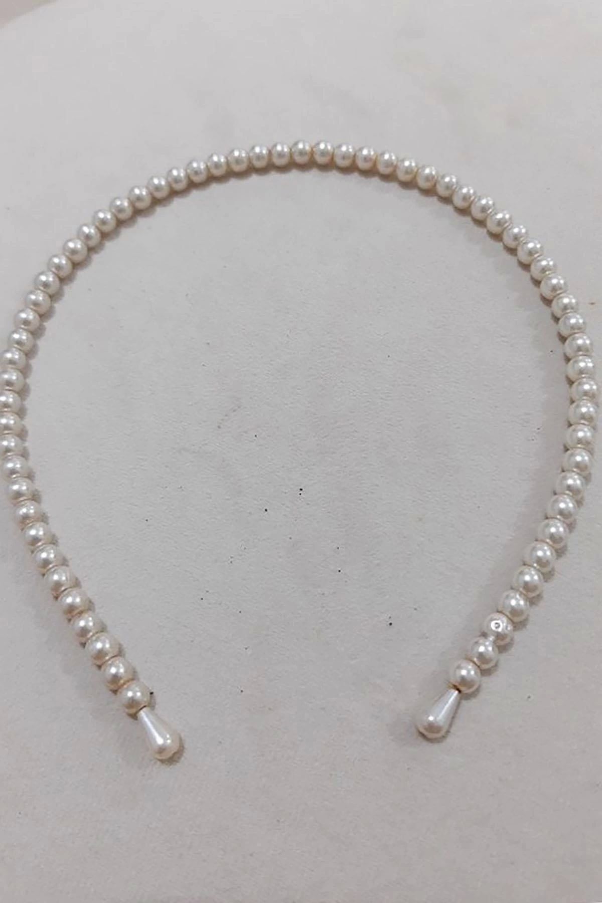 Besonderes Haar-Accessoire Perlen-abgerundete Damenkrone