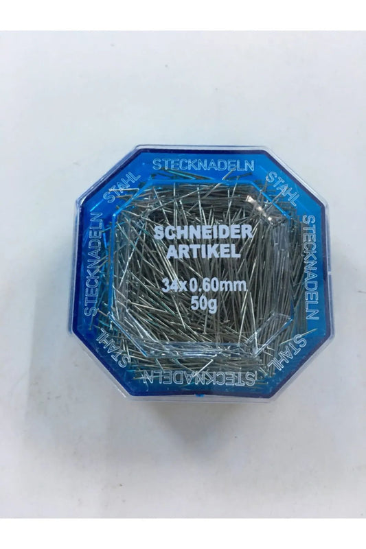 Toplu Iğne 50 gr. 34 No. Alman Malı Çelik - Ince Uçlu