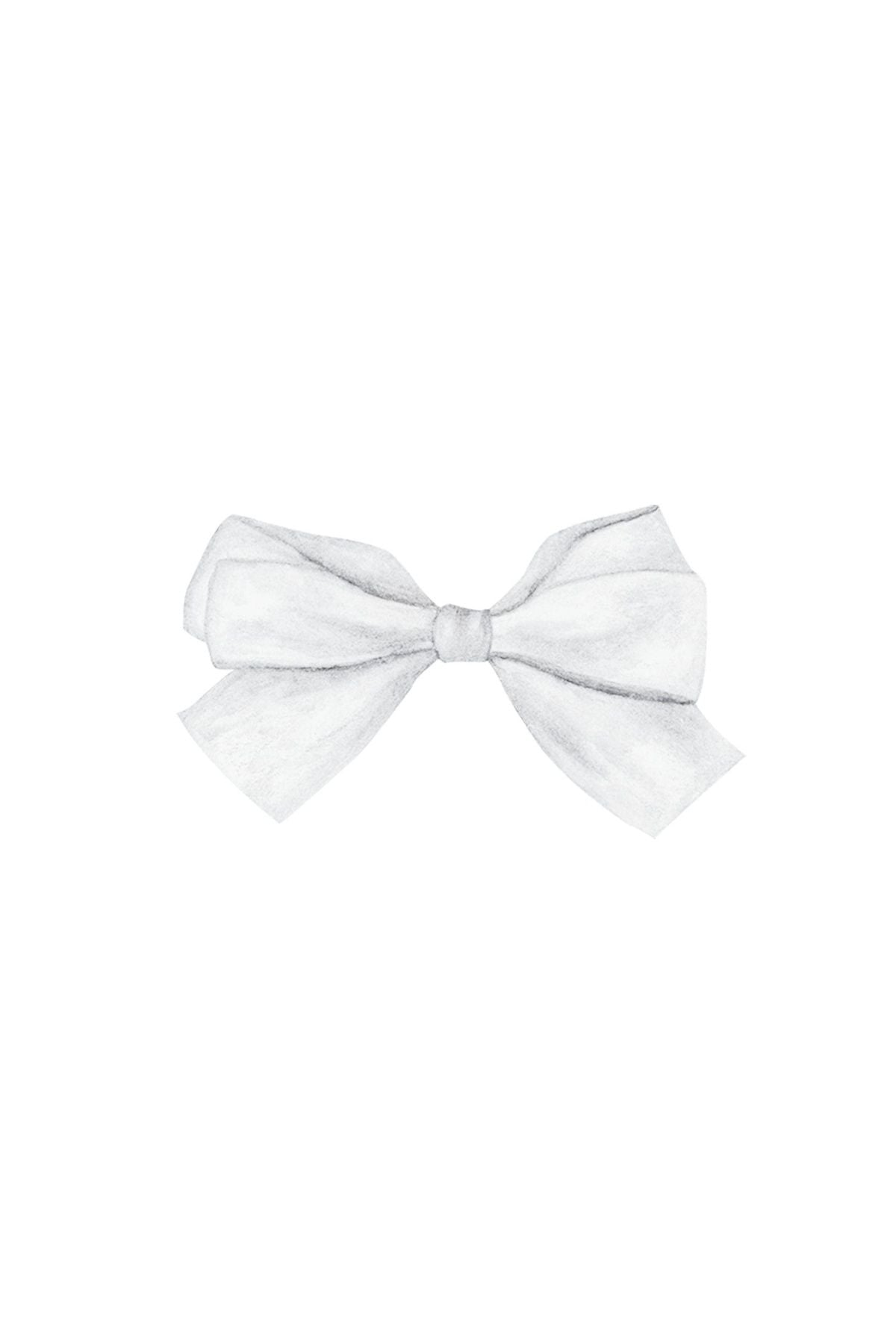 Saten Kurdele 6 cm Beyaz 10 Metre