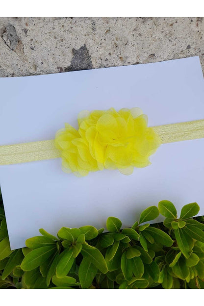 Lazer Tül Çiçek Bandana