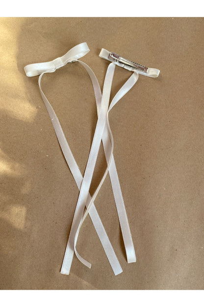 2er-Pack Satin-Schleifenschnallen mit Dornschließe