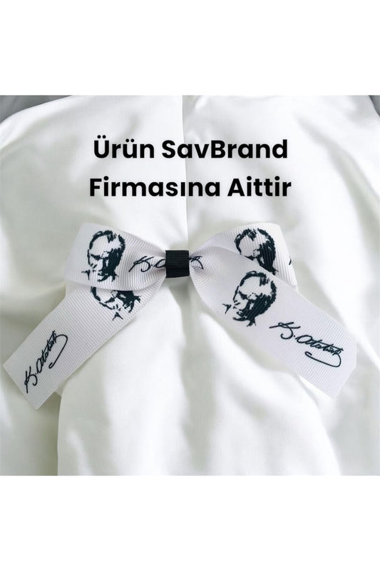 23 Nisan Fiyonk Beyaz Atatürk Toka, 10 Kasım Atatürk Toka , 19 Mayıs Fiyonk Desenli Atatürk Toka