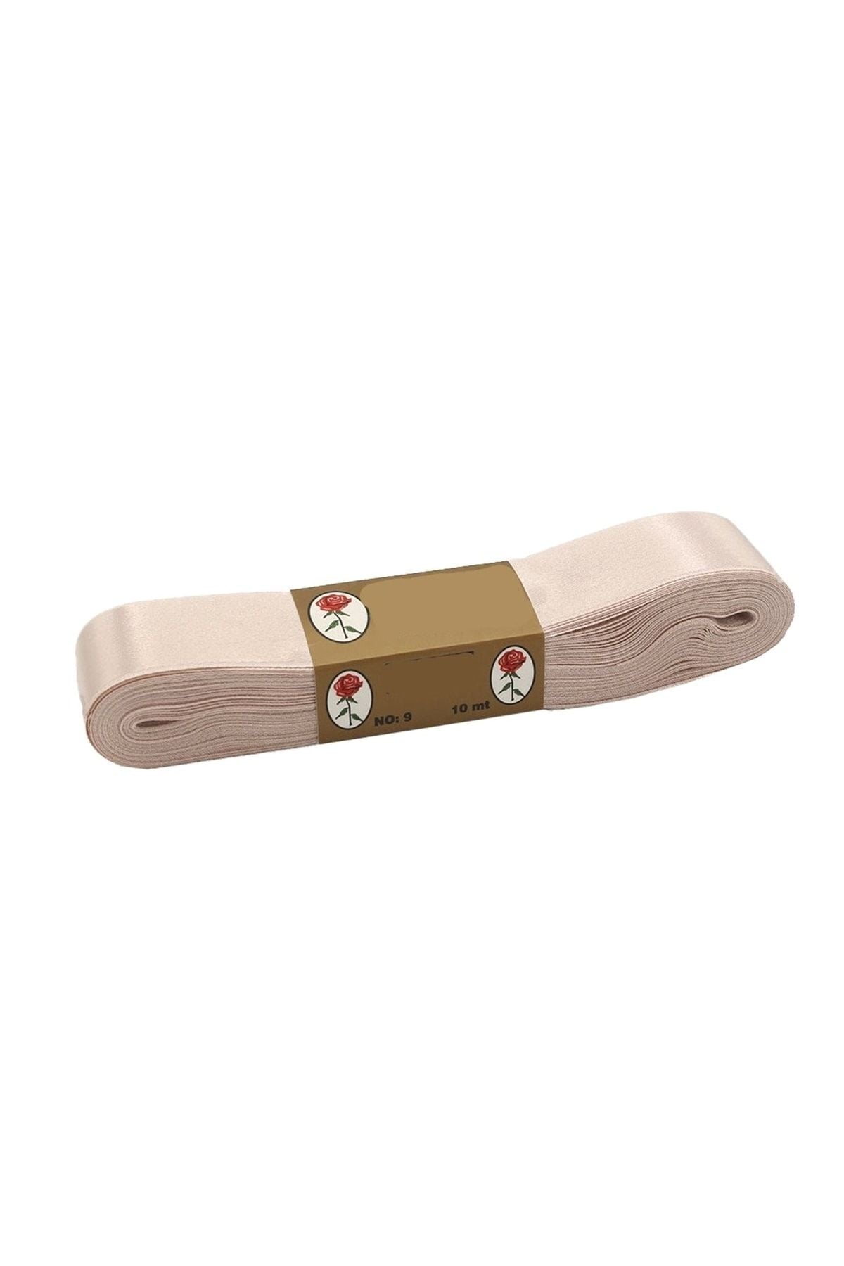 Turuncu Saten Kurdele 3 cm 1 Top 10 Metre