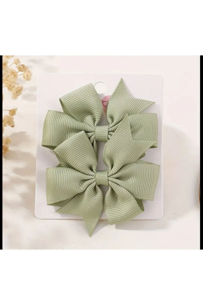Mini Kelebek Saç Tokası 2 Parça Set, Günlük ve Gündelik Kullanım İçin  Çocuk Saç Aksesuarları
