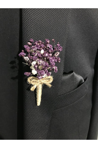 Lila Yaka Çiçeği - Damat Çiçeği - Sağdıç Çiçeği