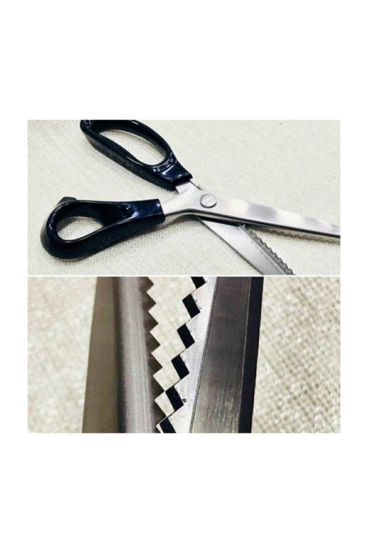 Zig Zag Kesim Terzi Sürfile Makası 23.5 Cm