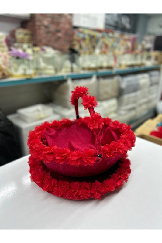 kına geceleri için çiçekli Kına sepeti takımı