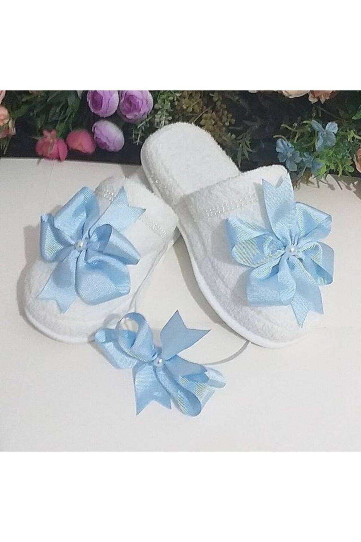 Rotes Umstands-Slipper-Kronen-Set mit Schleife 1006