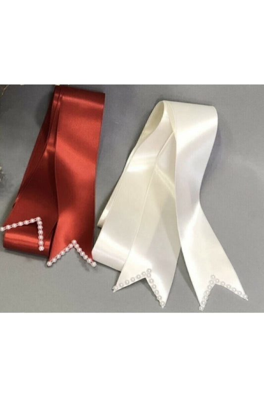 Gelin Damat Takı Kuşağı Boncuklu 2 Adet