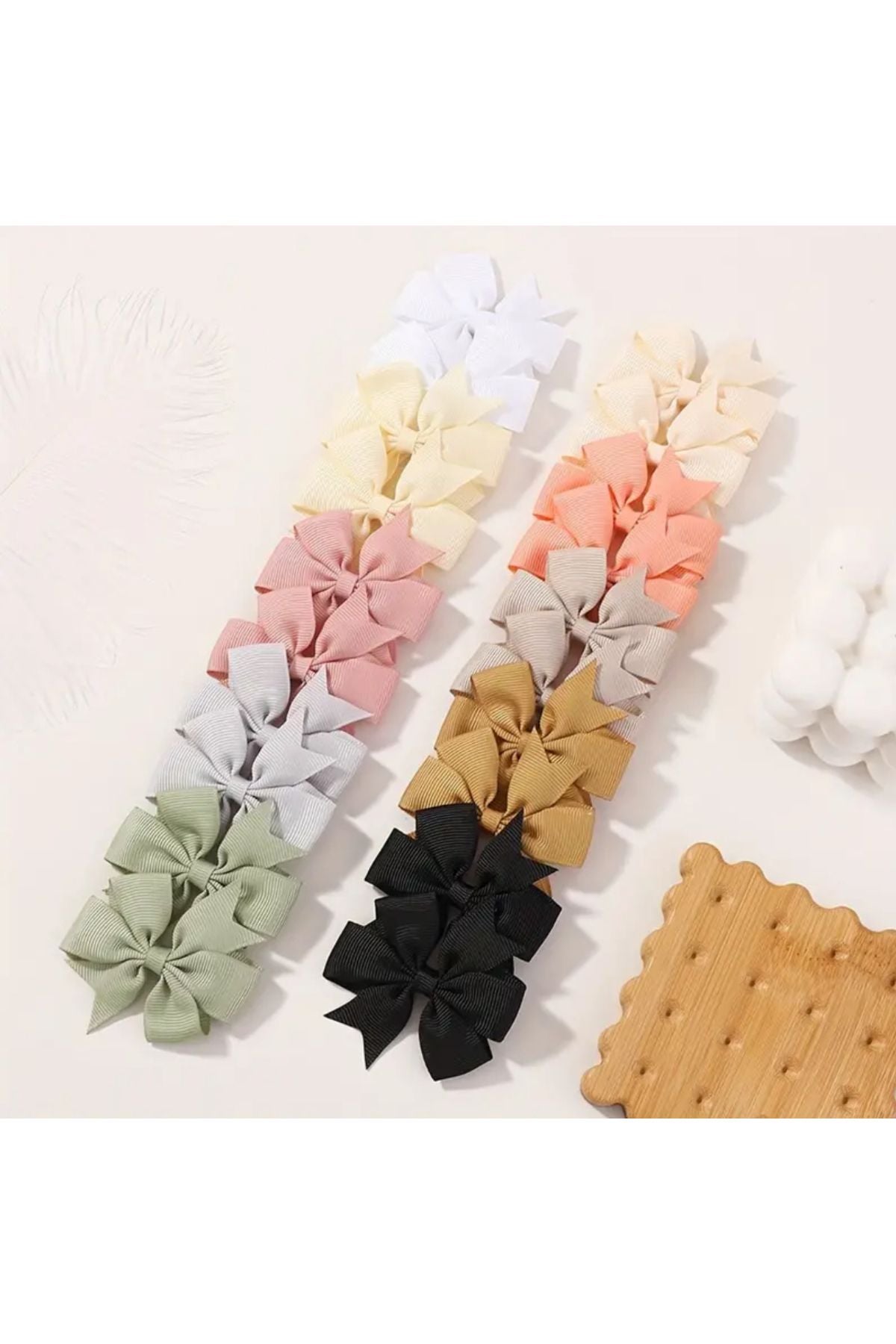 Mini Kelebek Saç Tokası 2 Parça Set, Günlük ve Gündelik Kullanım İçin  Çocuk Saç Aksesuarları