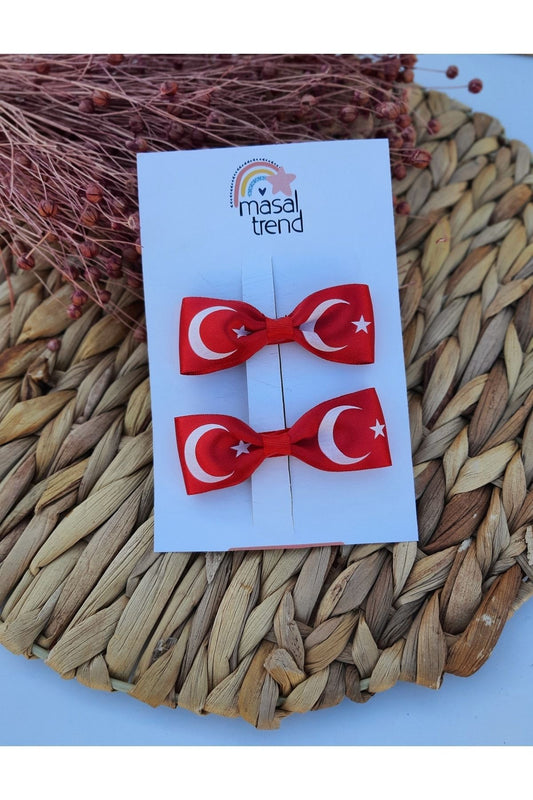 Savbrand Ay Yıldızlı 2 Li Klips Toka -18 Mart-23 Nisan-29 Ekim