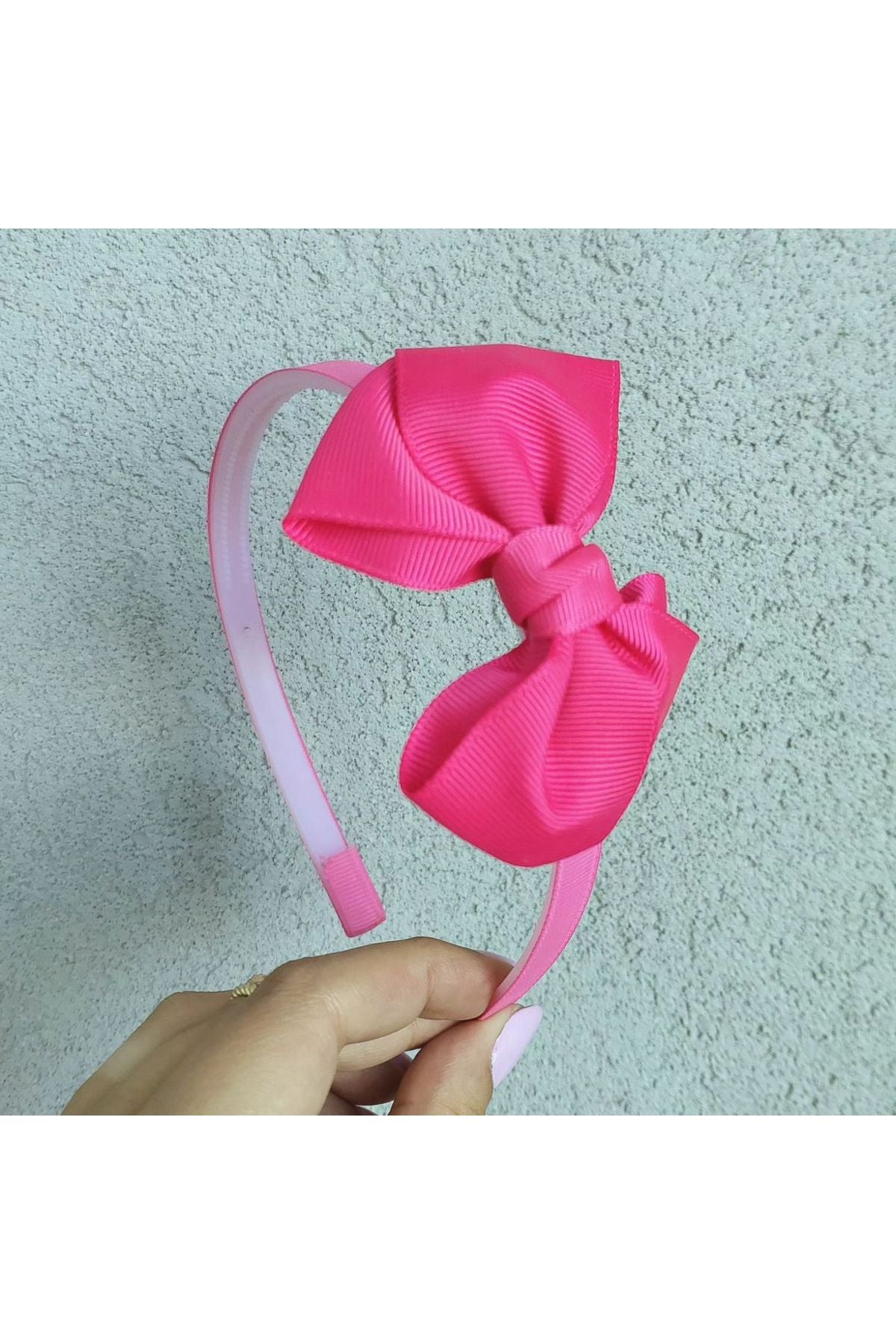 Trend Pembe Fiyonk Çocuk Tacı