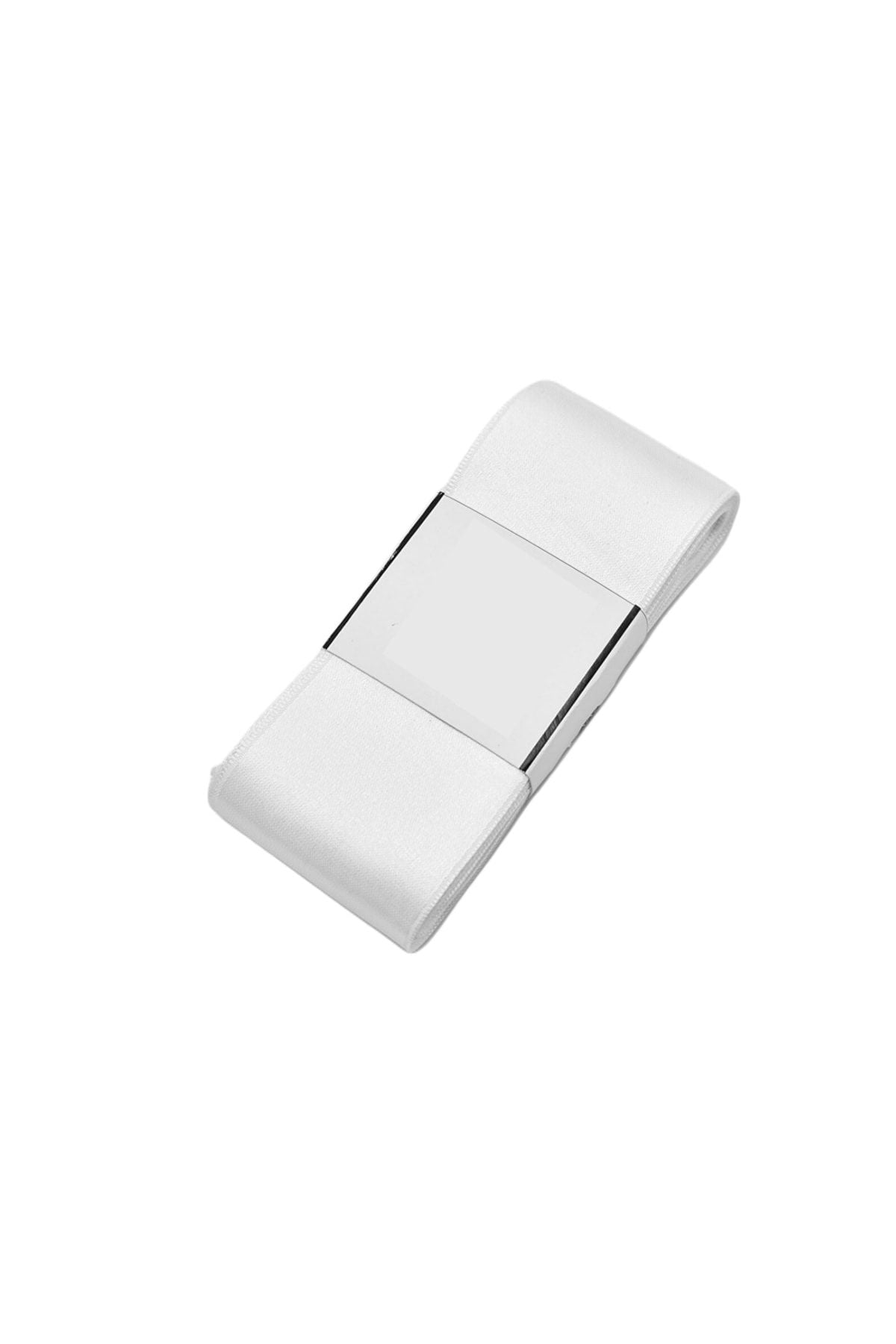 6cm Saten Kurdele - 66mm Beyaz