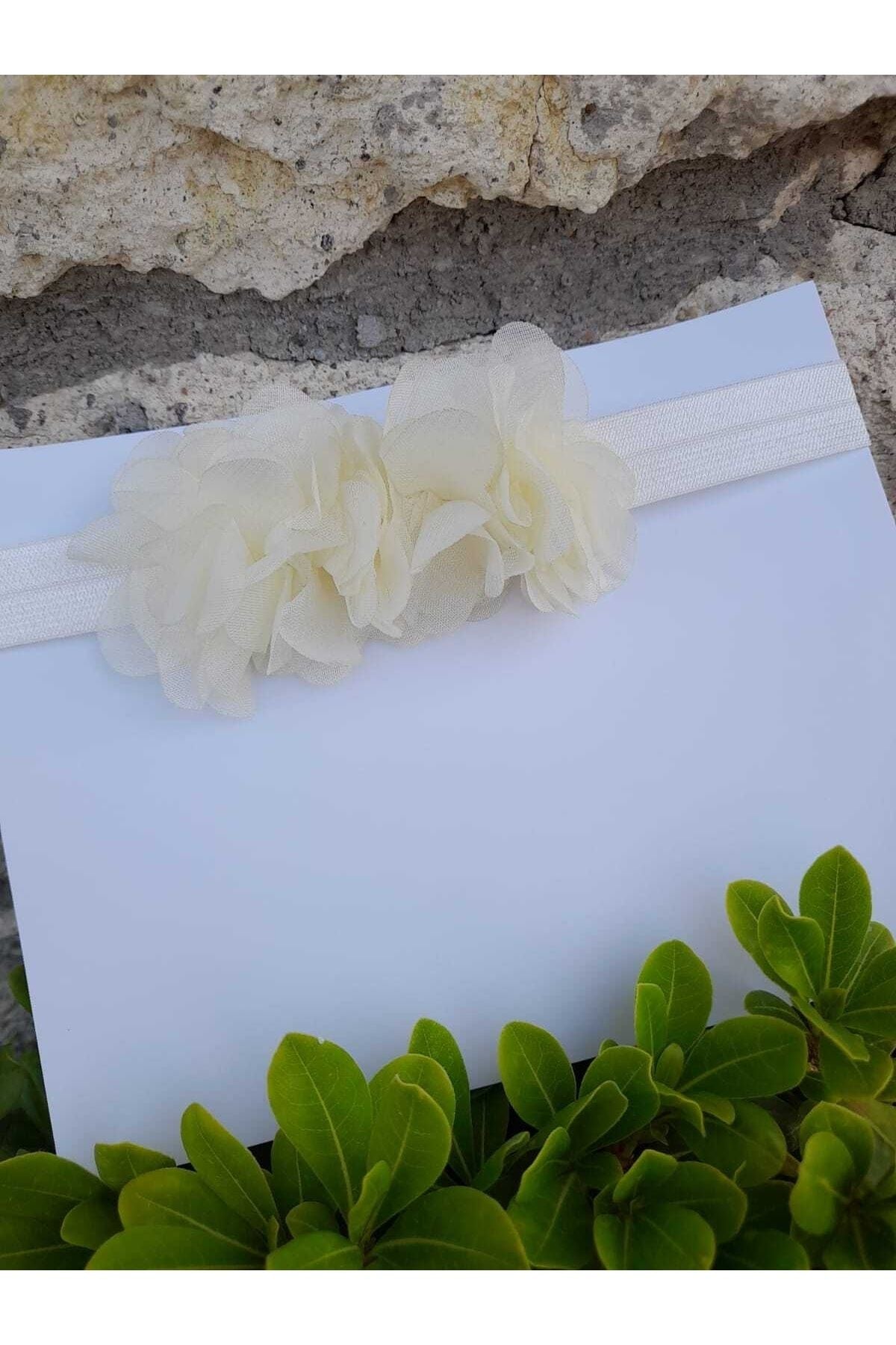Lazer Tül Çiçek Bandana