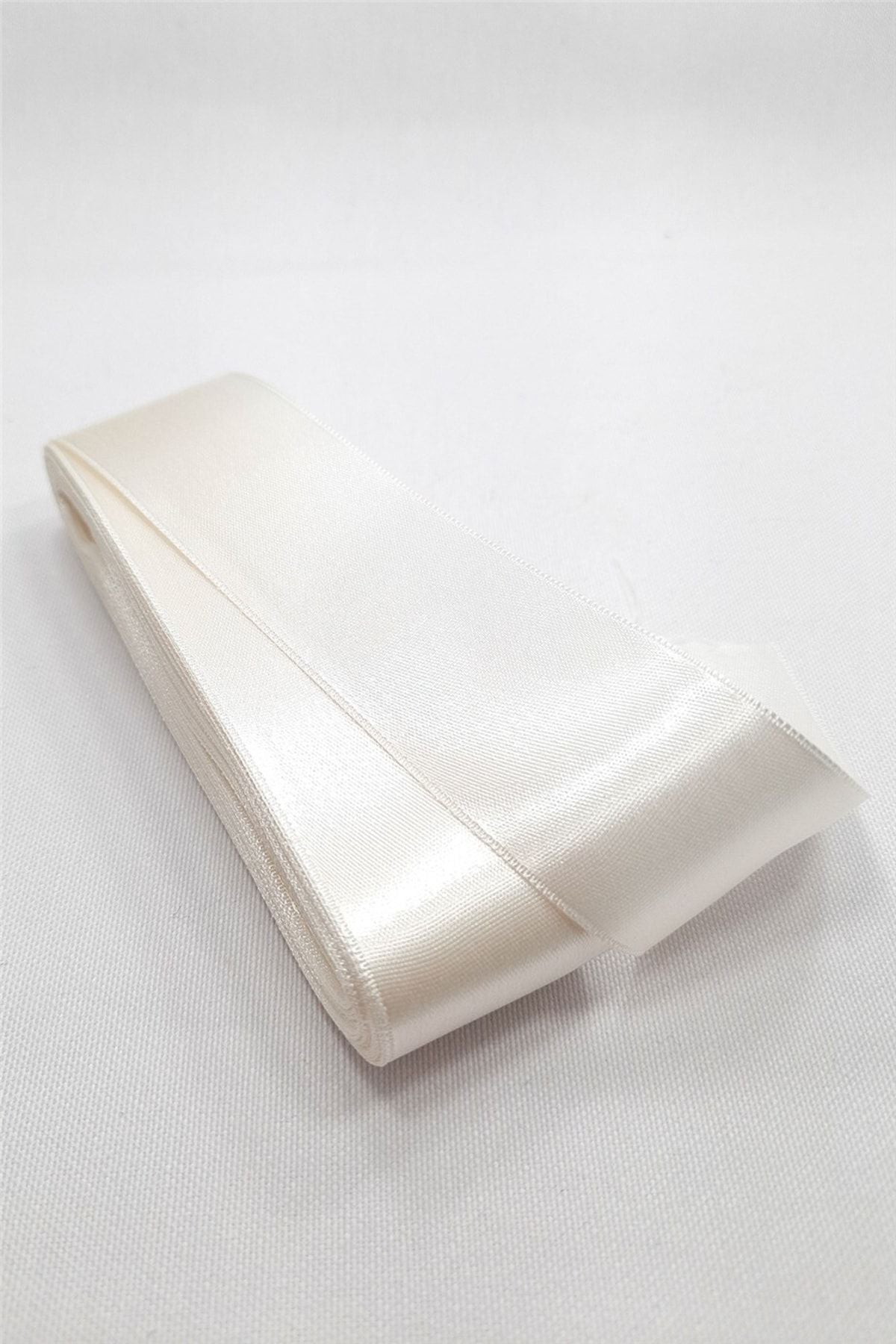 4cm Krem Saten Kurdele 10mt Moskova